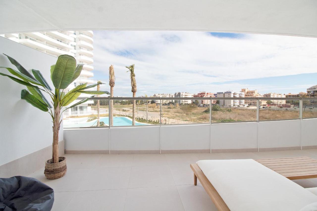 Global Properties, Apartamento Con Terraza Y Vistas A La Piscina En Gran Canet 카넷드버렝구어 외부 사진